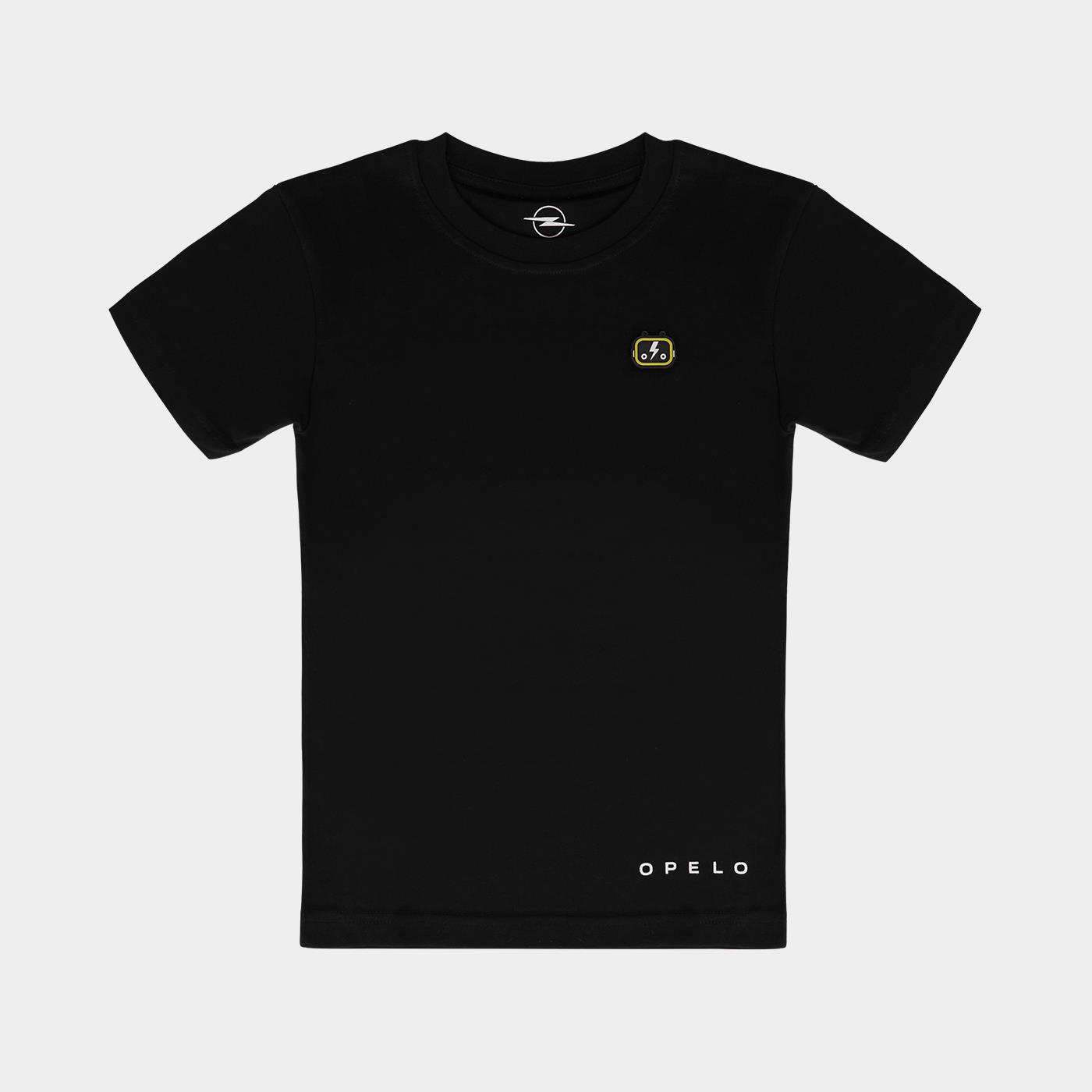 OPELO Kids - T-Shirt schwarz Gr. 122-128