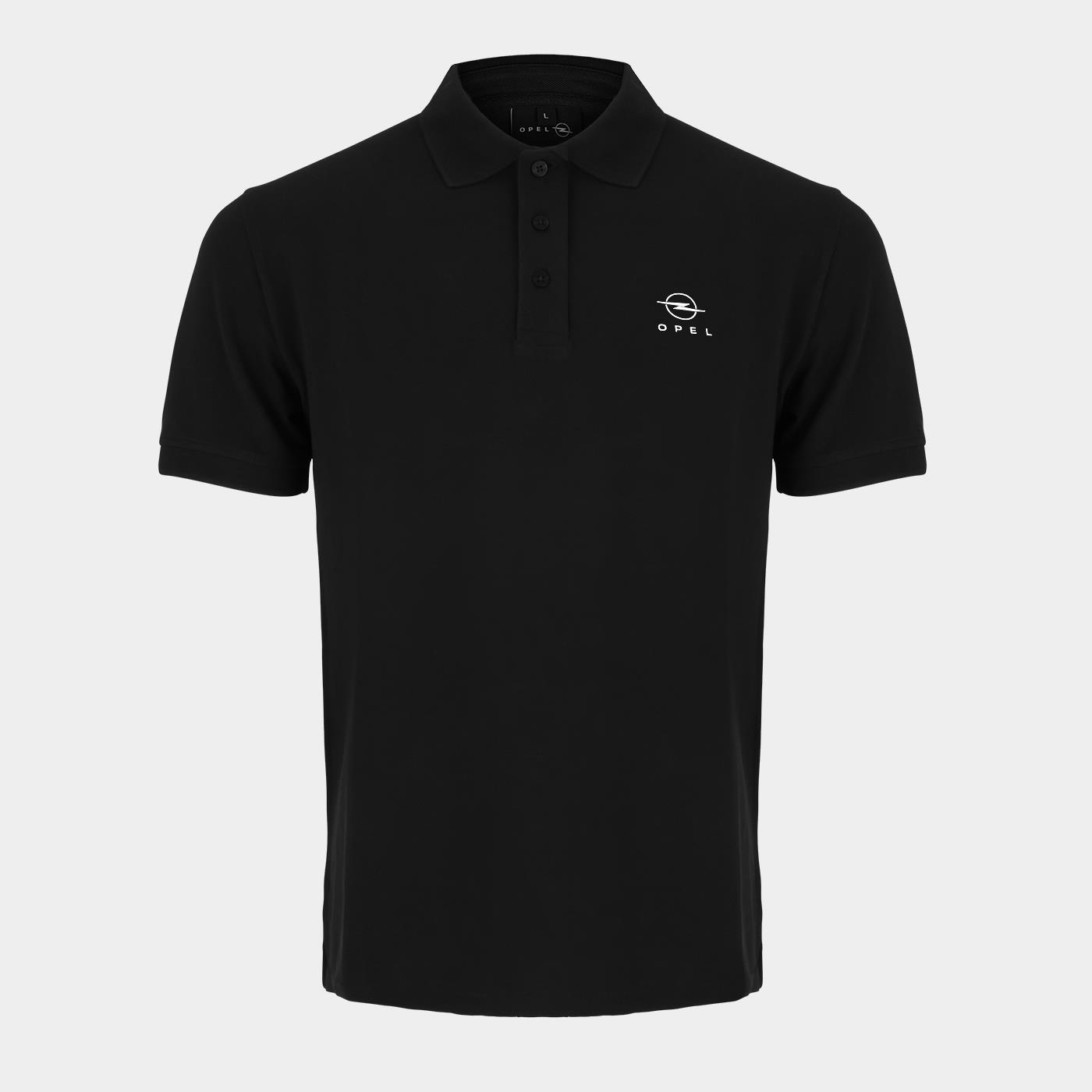 OPEL Corporate Men`s Polo, black