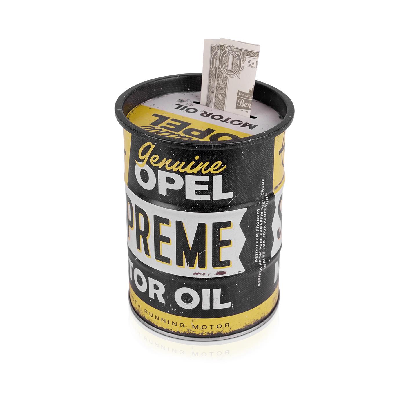 Money box oil barrel