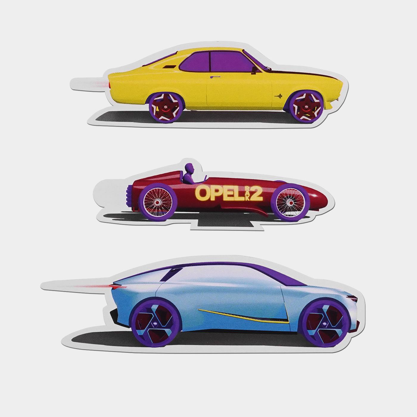 OPEL Sticker 125 Years