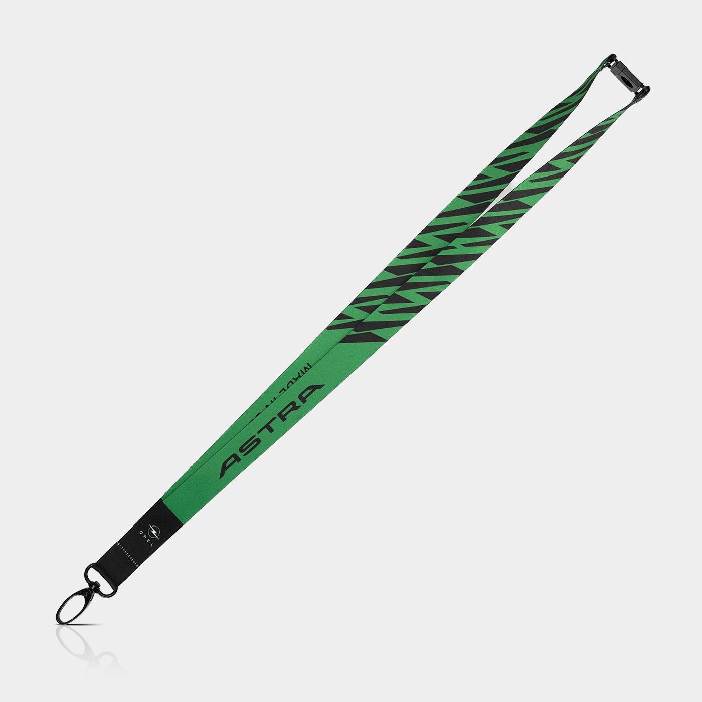 Lanyard OPEL Astra verde