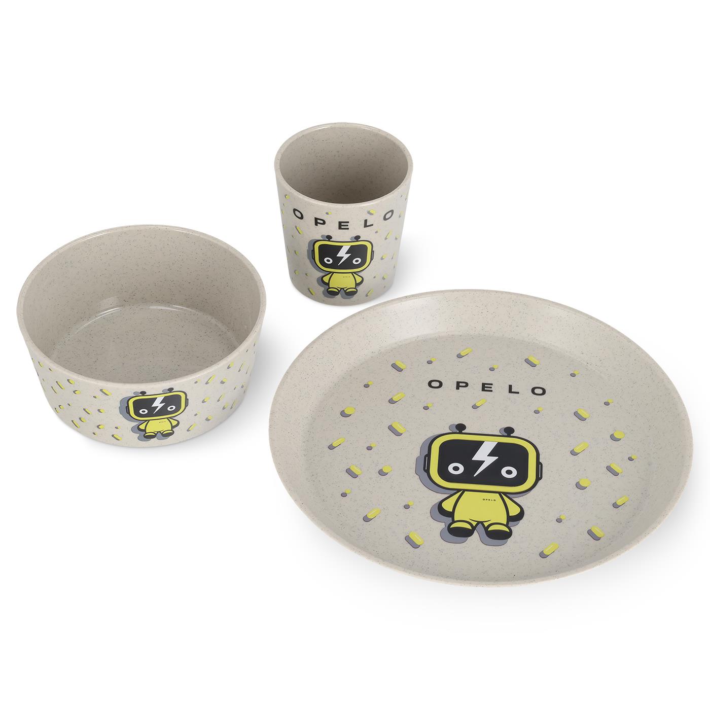 OPELO set de vajilla infantil