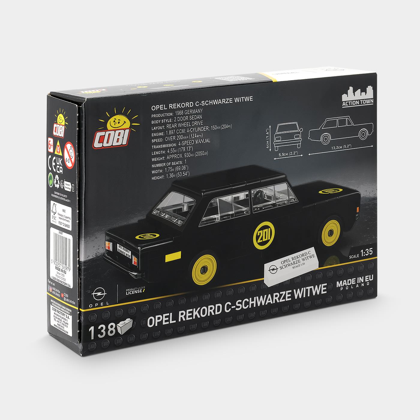 OPEL Rekord C Black Widow