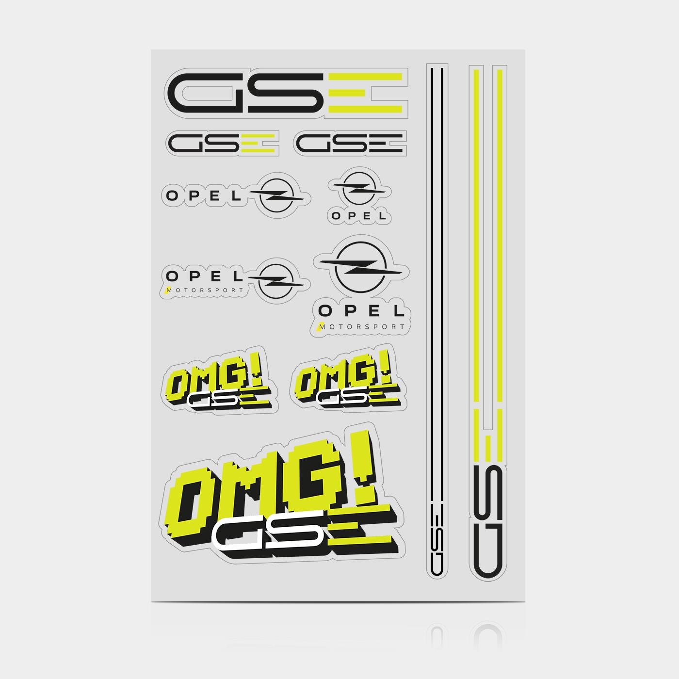GSE sticker transparent