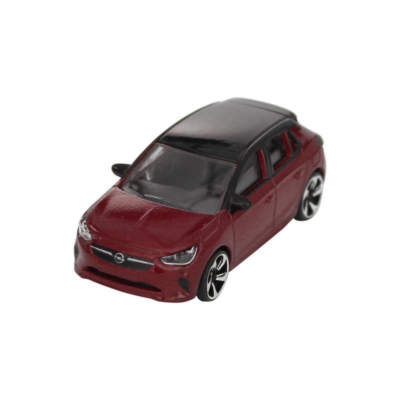 Corsa toy Car, chili rot/schwarz