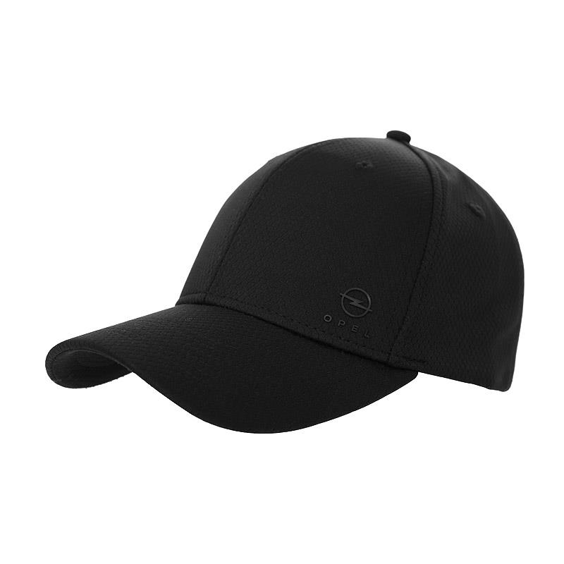 Baseball Cap, schwarz mit schwarzem Logo, Brand