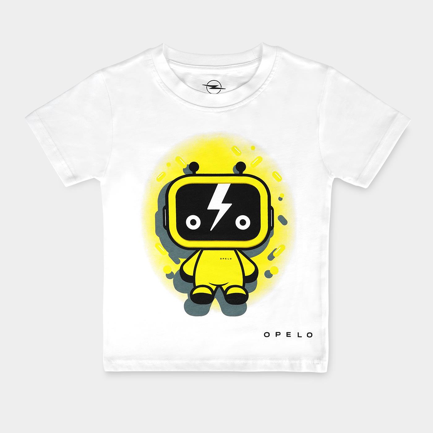 OPELO Kids - T-Shirt weiß Gr. 92