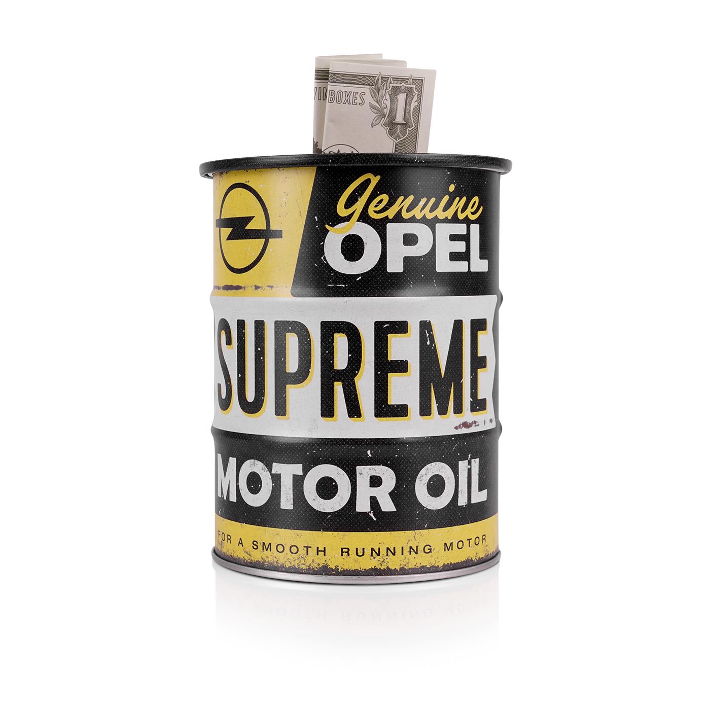 Money box oil barrel