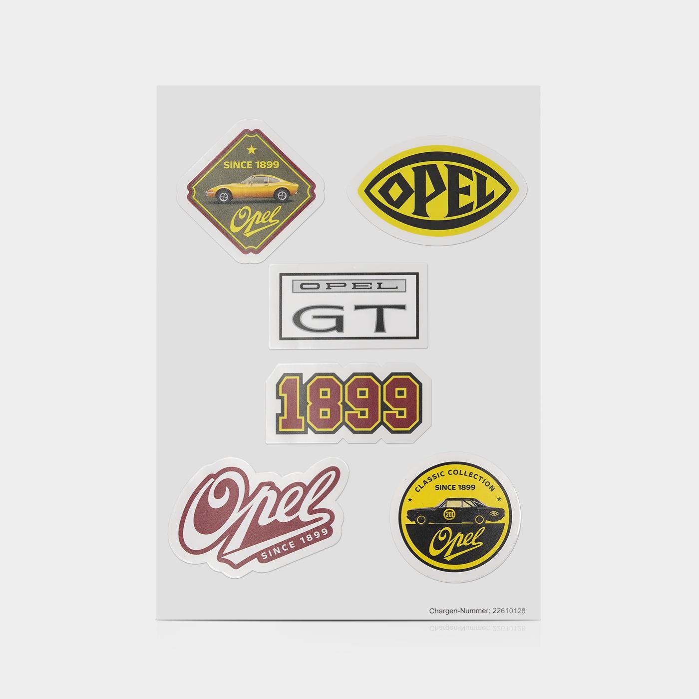 Opel Classic sticker set
